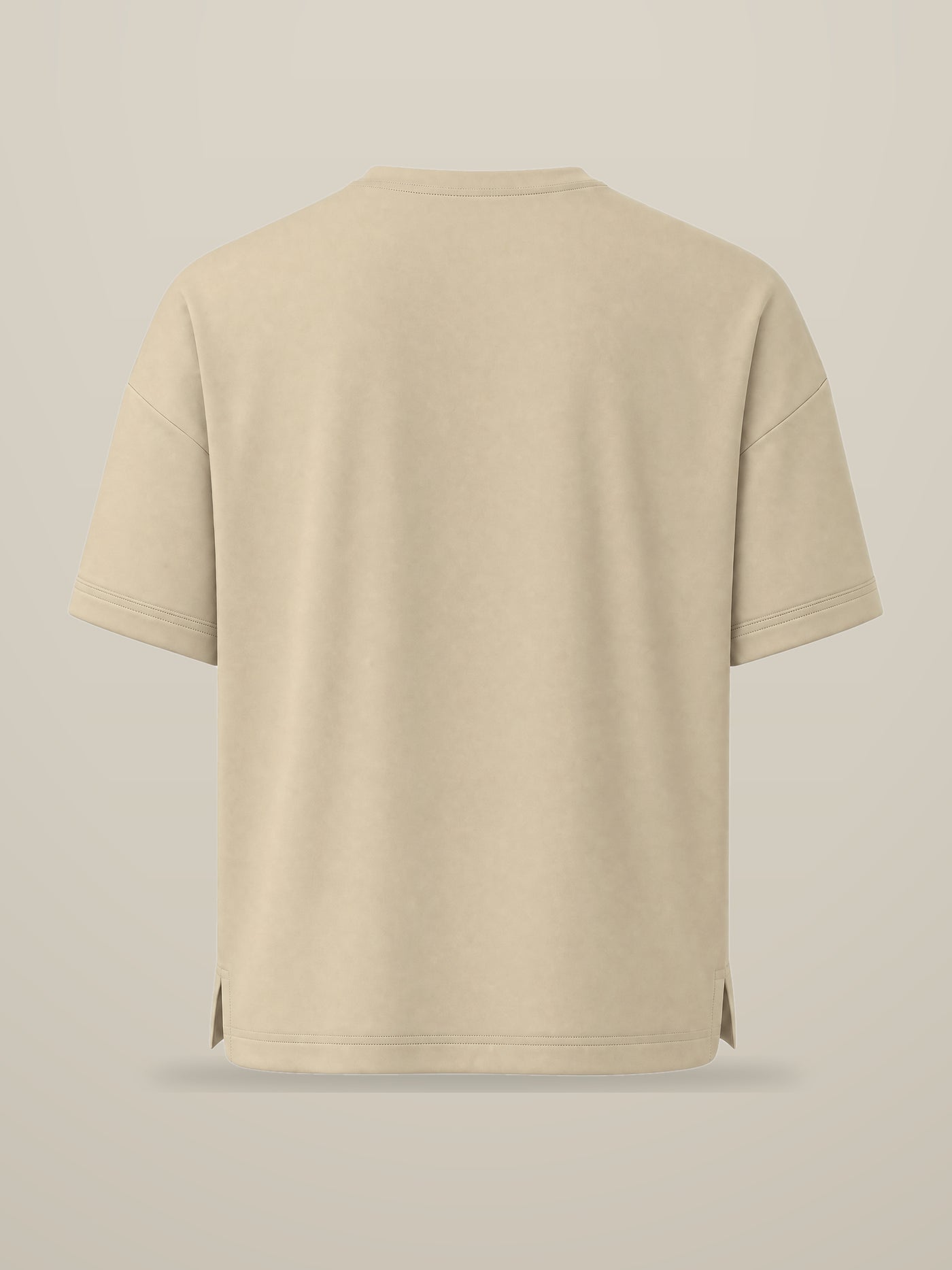 KAF Men's Tee — Beige, back