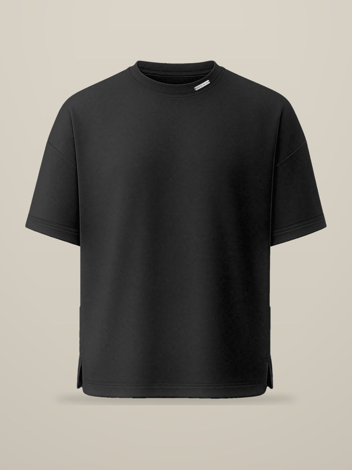KAF Men's Tee — Black, front
