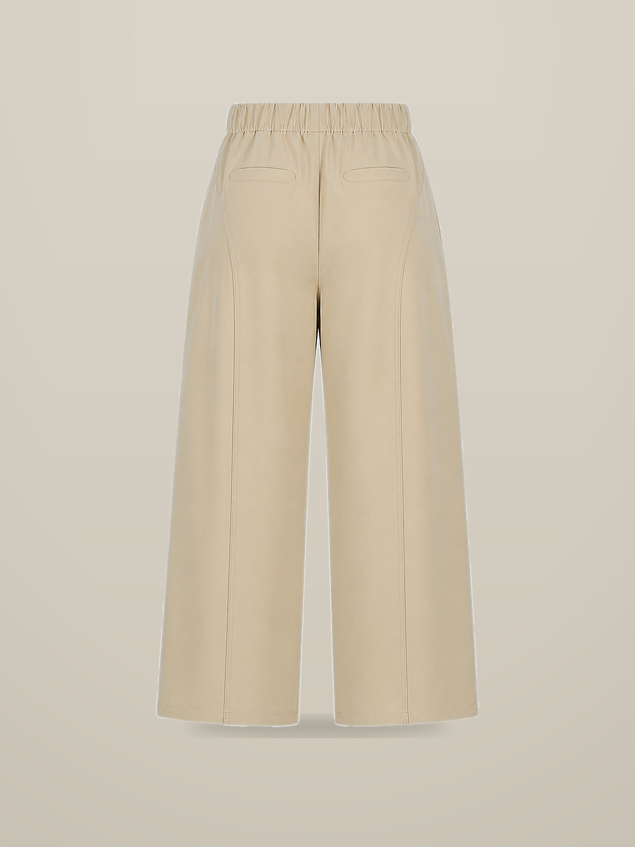 KAF Women's Pants — Beige, back