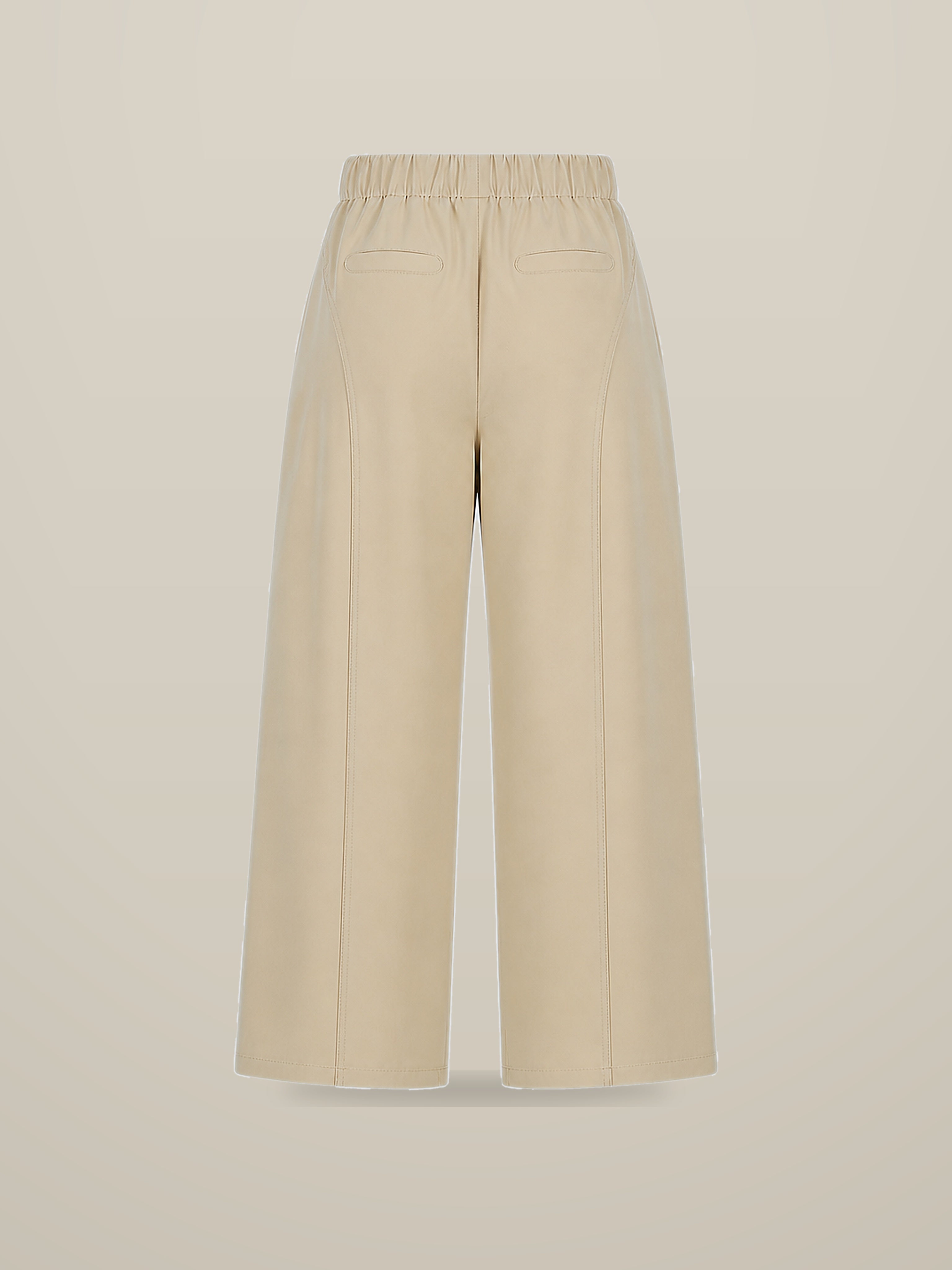 KAF Women's Pants — Beige, back
