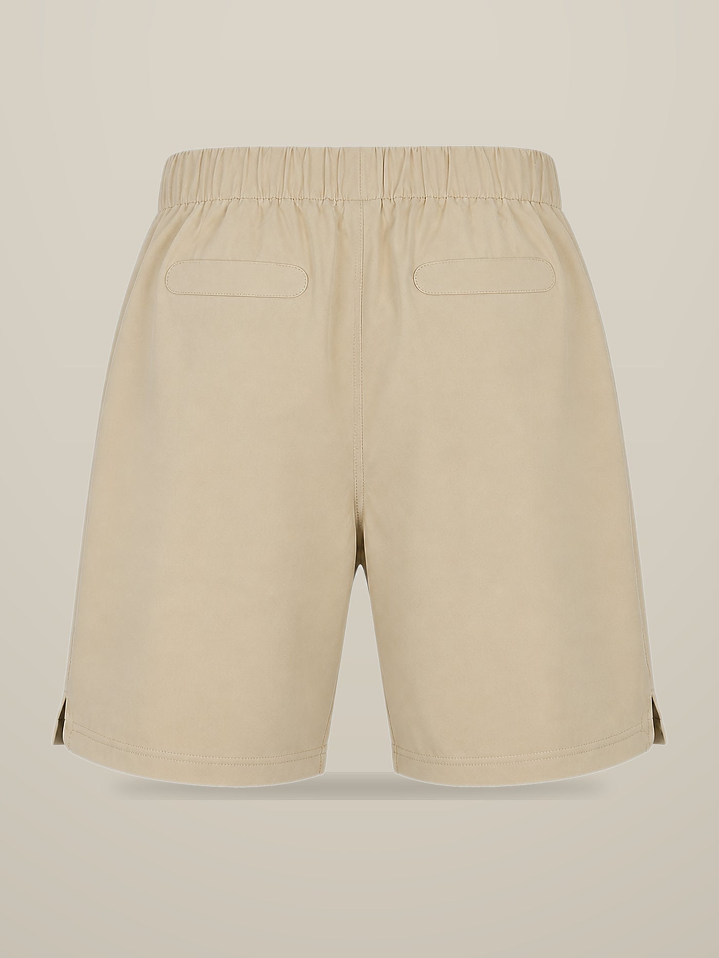 KAF Men's Shorts — Beige, back