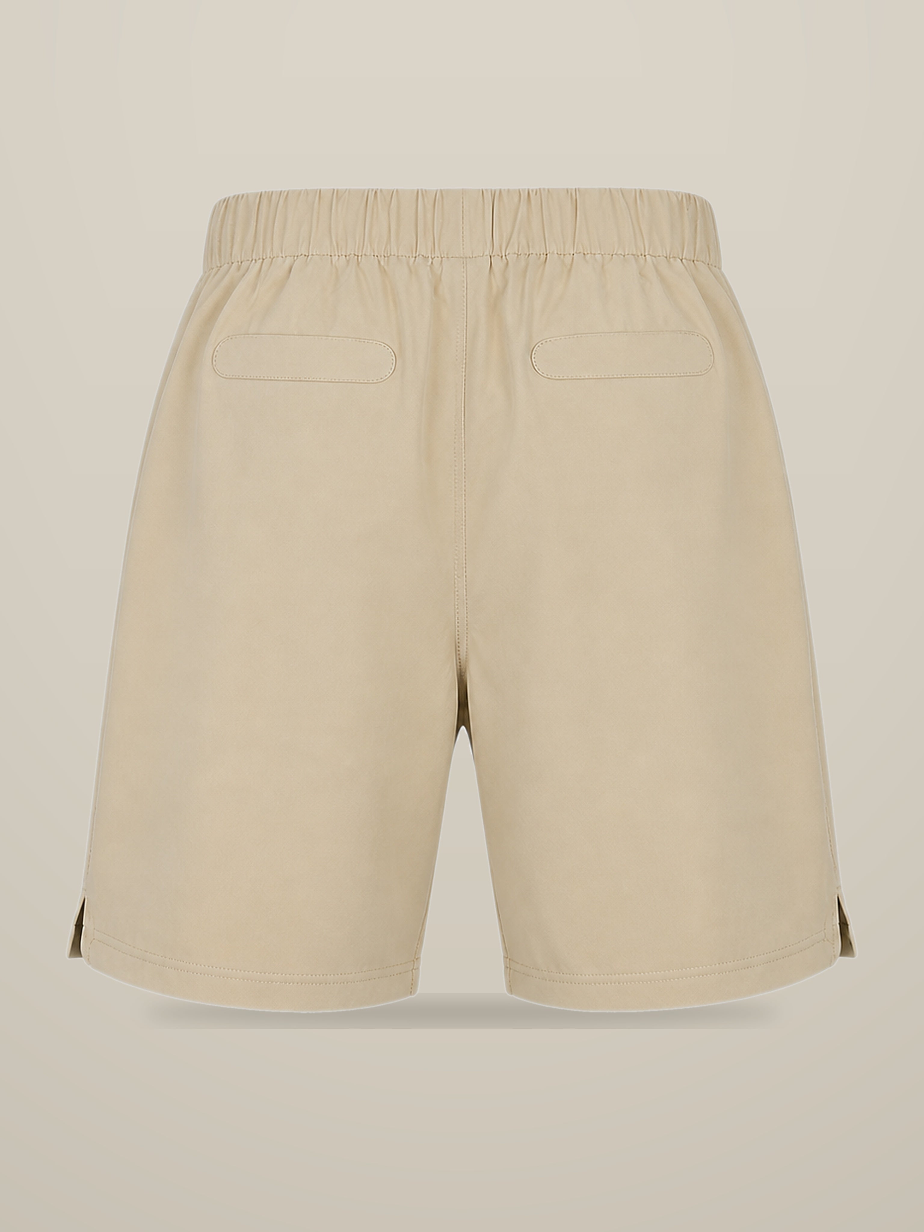 KAF Men's Shorts — Beige, back