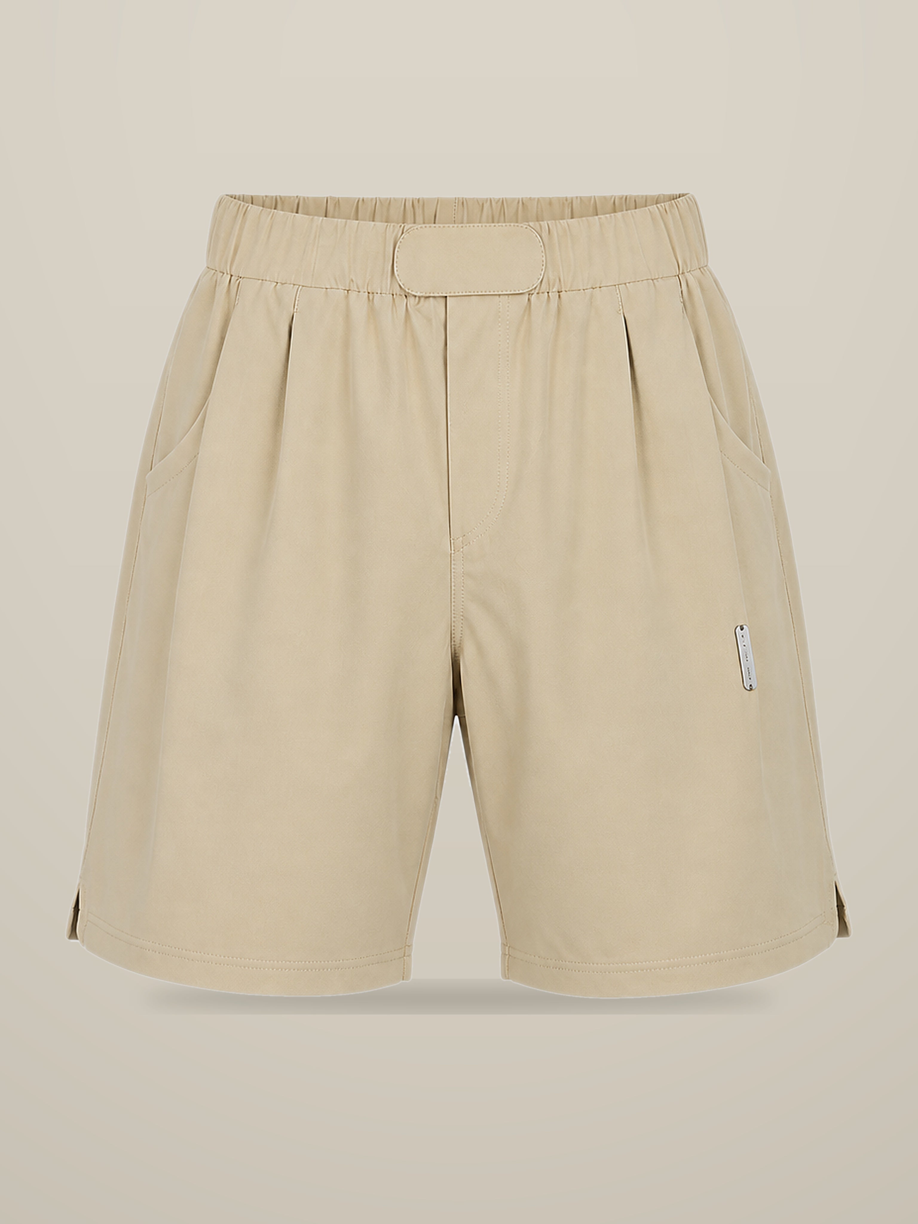 KAF Men's Shorts — Beige, front