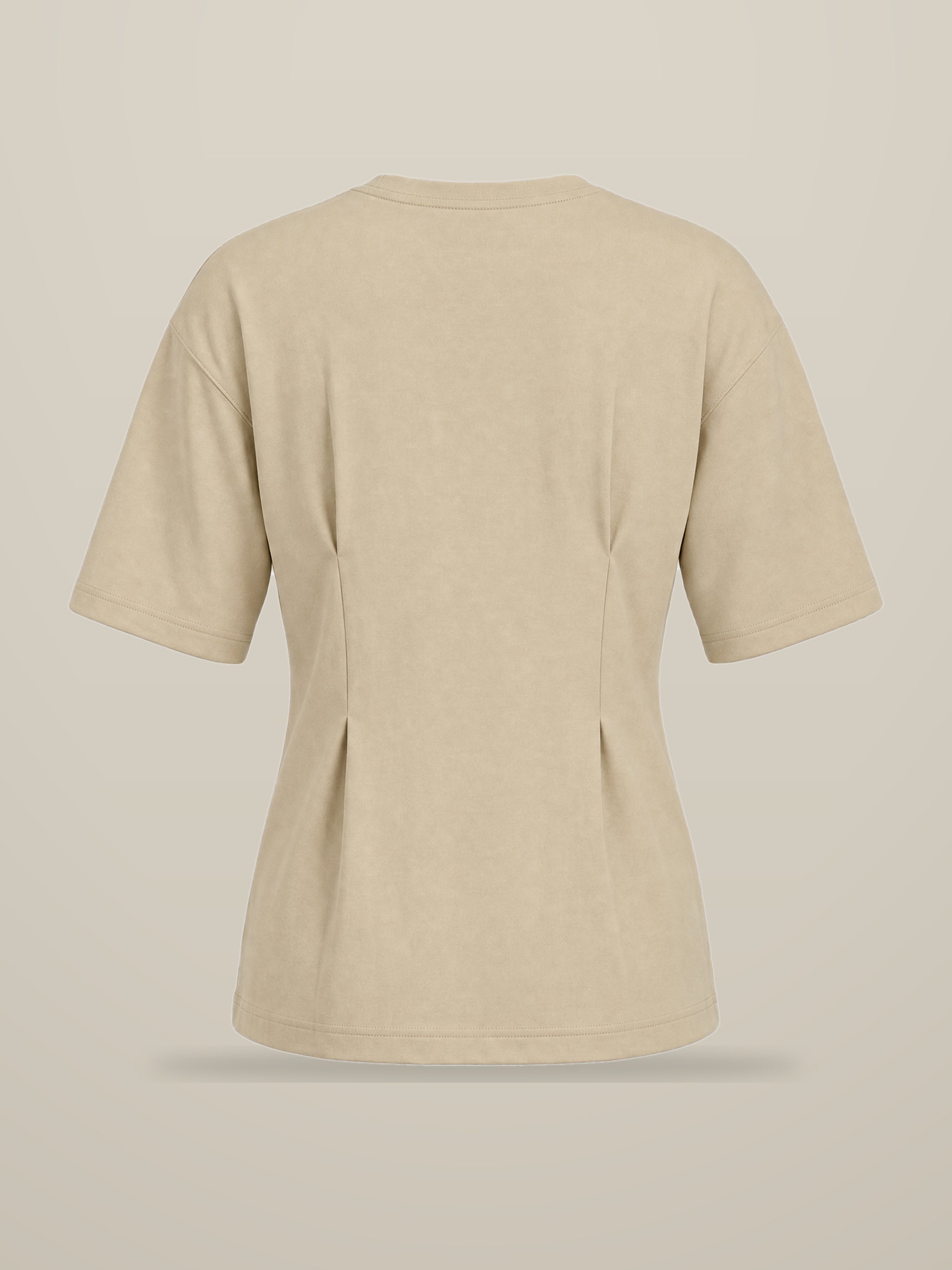KAF Women's Tee — Beige, back