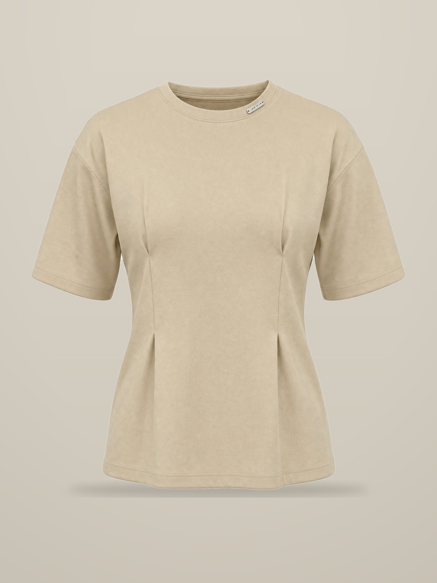 KAF Women's Tee — Beige, front