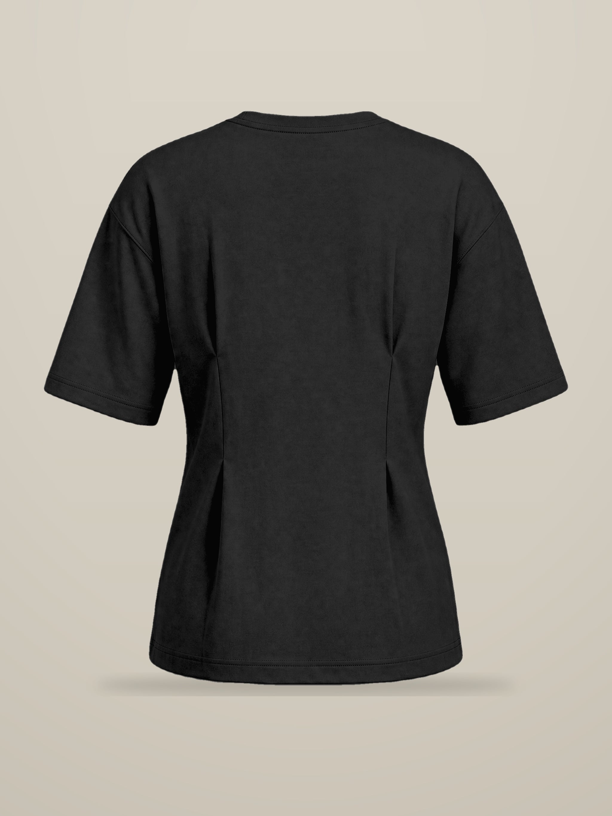 KAF Women's Tee — Black, back