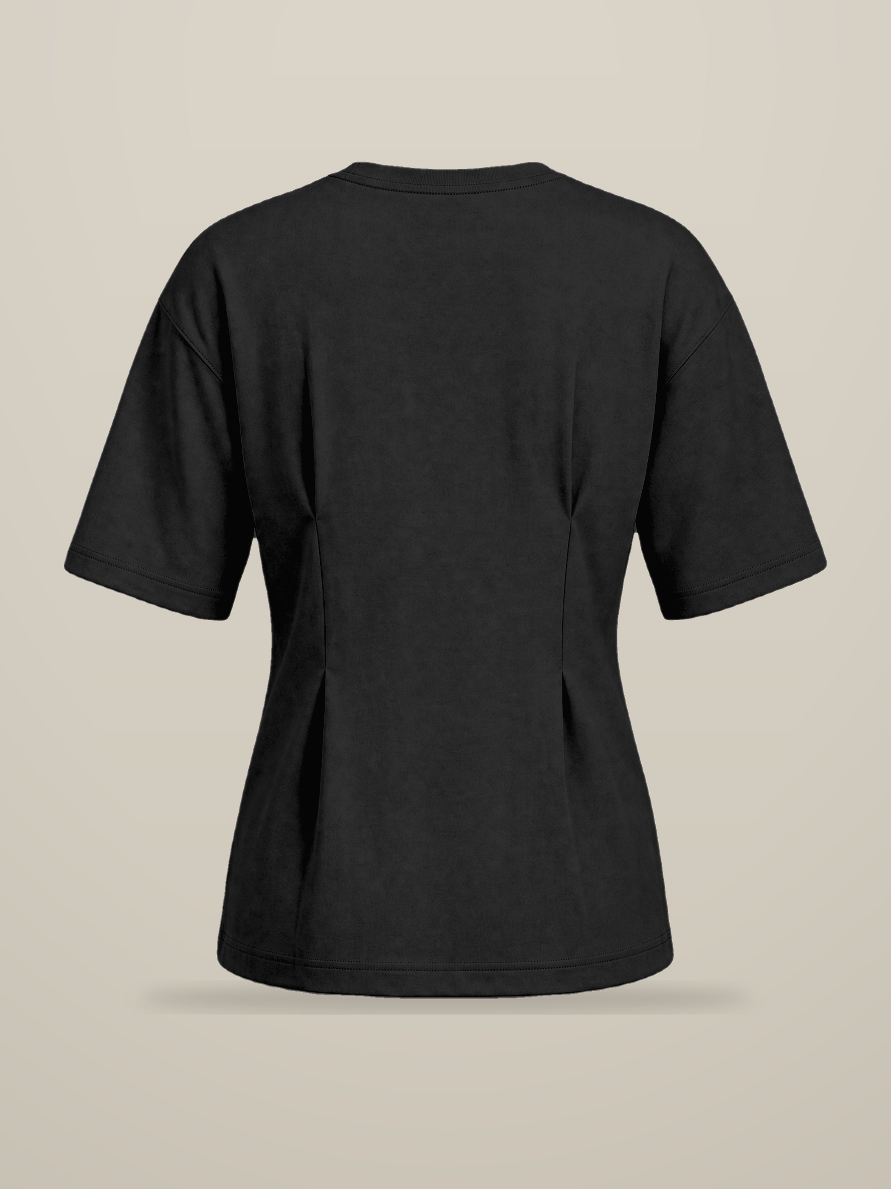 KAF Women's Tee — Black, back