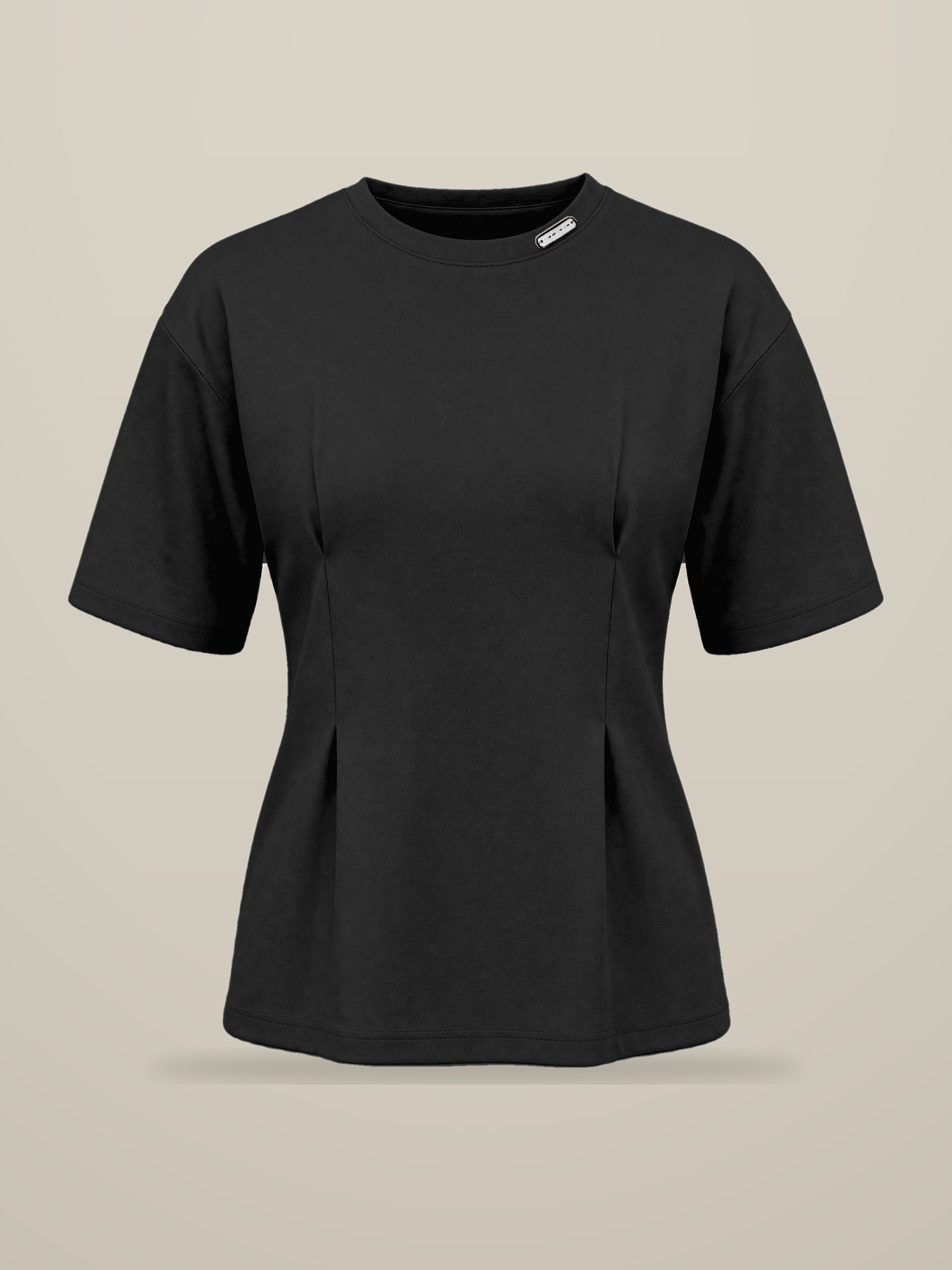 KAF Women's Tee — Black, front