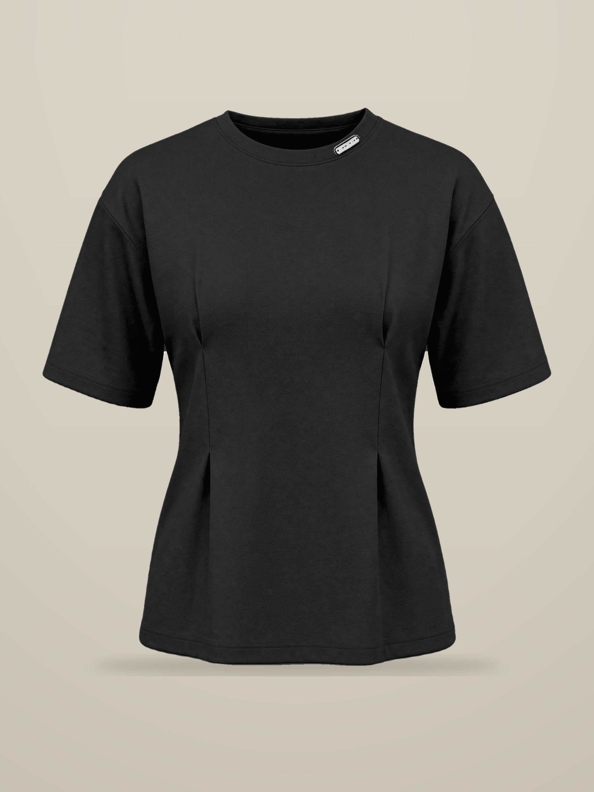 KAF Women's Tee — Black, front