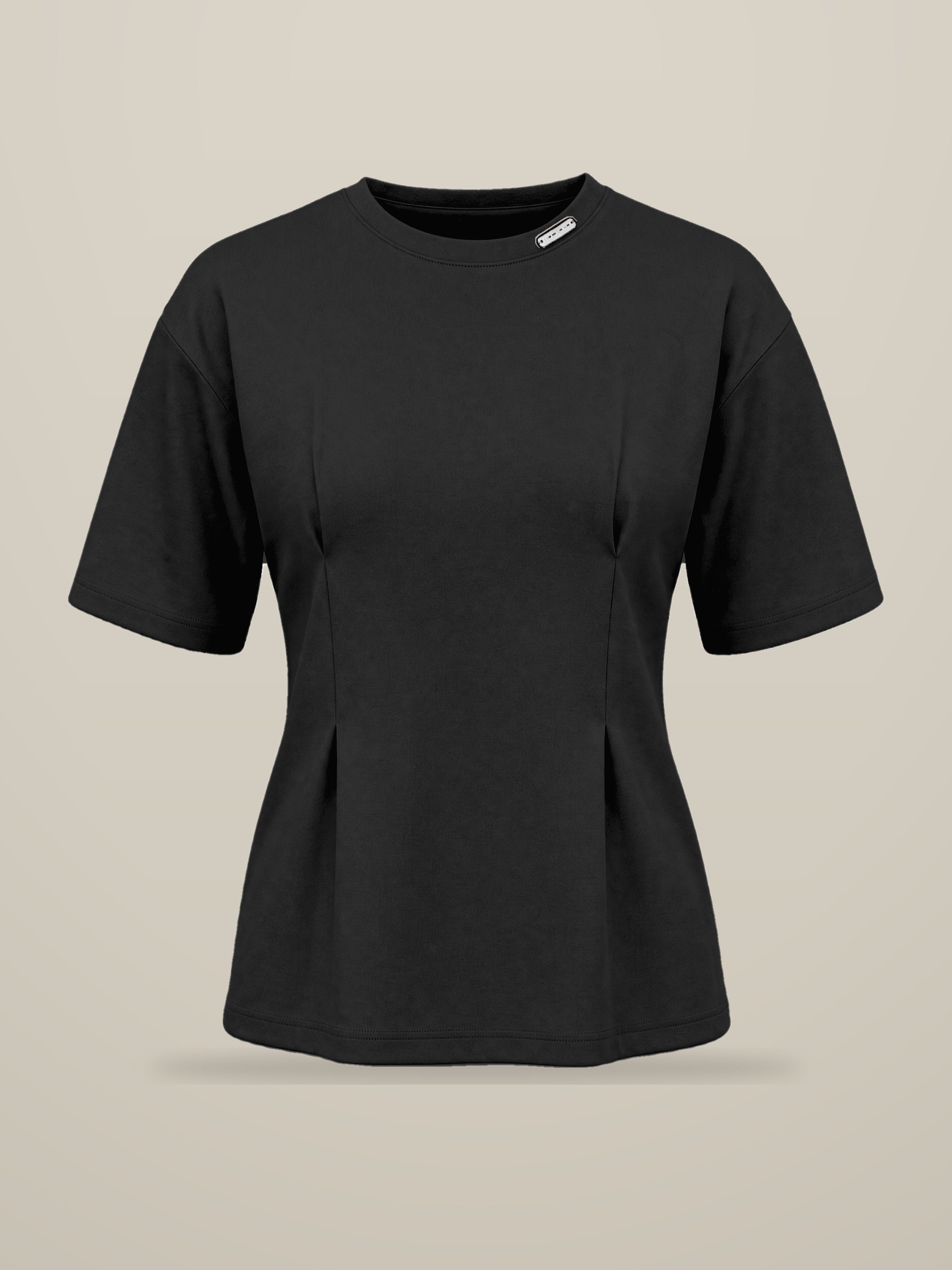 KAF Women's Tee — Black, front