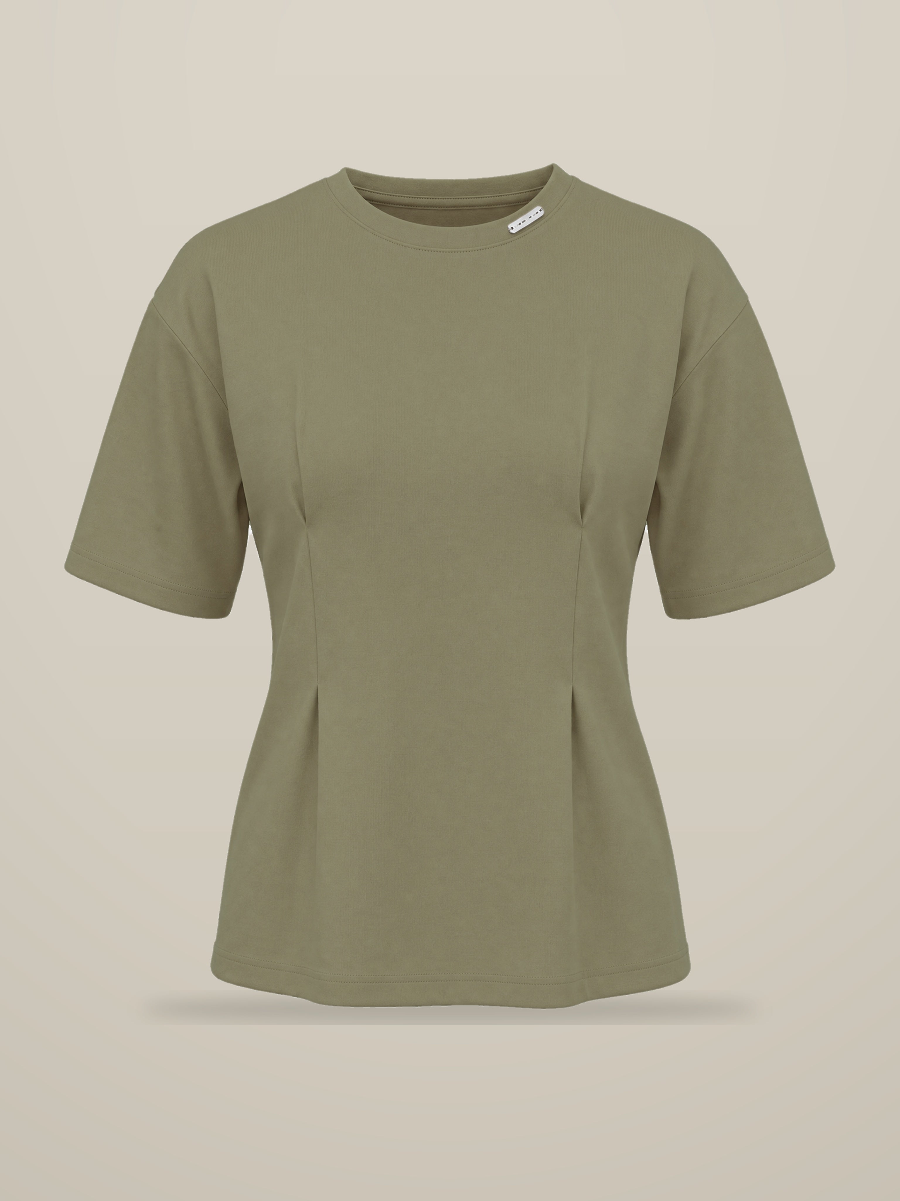KAF Women's Tee — Olive, front